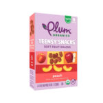 Plum Organics Teensy Snacks Soft Fruit Snacks for Toddlers